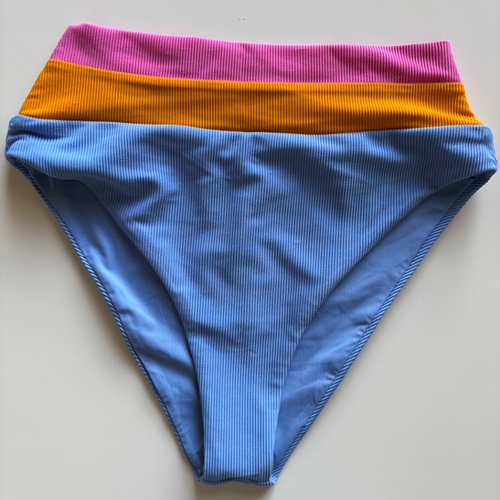 NWT Beach Riot~Free People Emmy Bikini Bottom DAYDREAM M